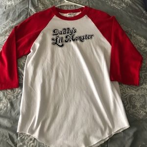 Suicide Squad Harley Quinn Baseball Tee